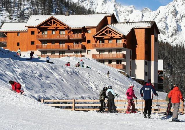 Aparthotel Les Gentianes By Actisource Puy-Saint-Vincent Exterior foto