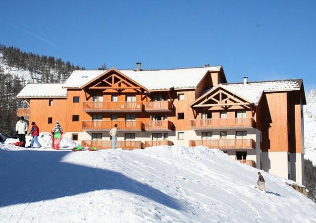 Aparthotel Les Gentianes By Actisource Puy-Saint-Vincent Exterior foto